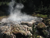 Geothermal area upstream